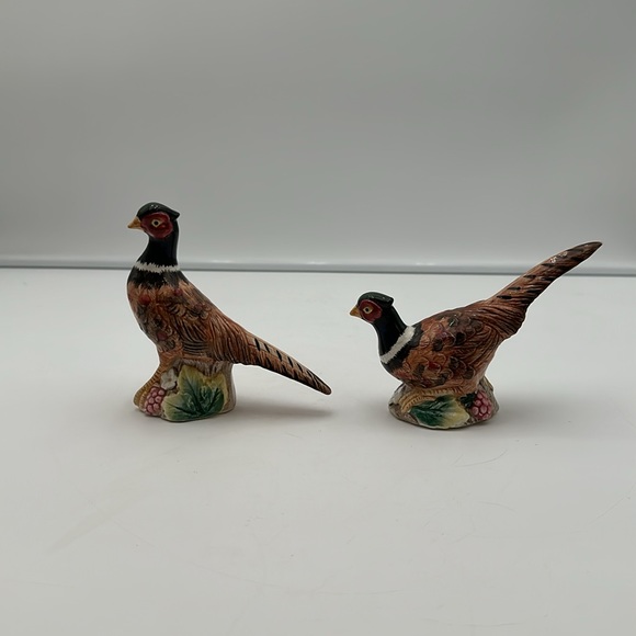 1990s Fitz and Floyd Pheasant Salt and Pepper Shakers - a Pair - Picture 6 of 16
